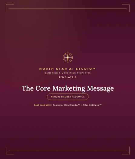 The Core Marketing Message